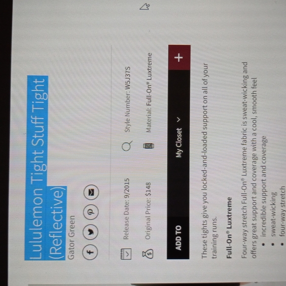 🍋 LULULEMON 🍋  Align 25"   size 4 - Picture 14 of 14